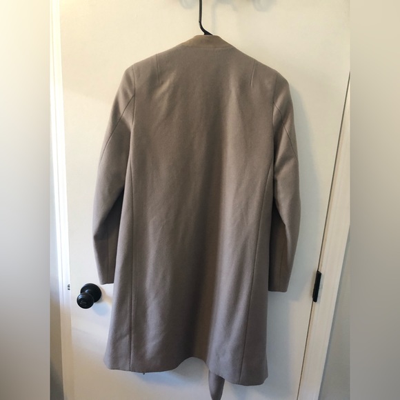 All Saints Ora coat in taupe/grey size 4. - Picture 9 of 9